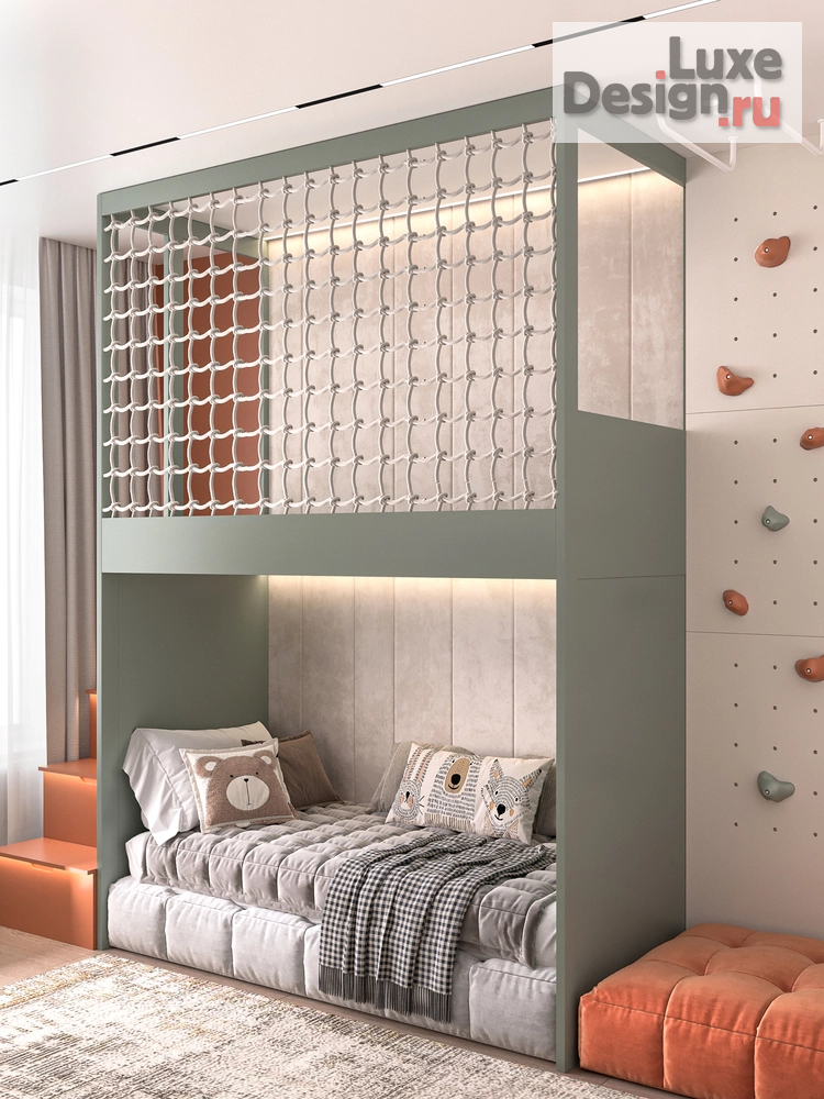 Дизайн интерьера четырехкомнатной квартиры "Квартира 100 м2 в ЖК Таухаус Уфа" (фото 42)