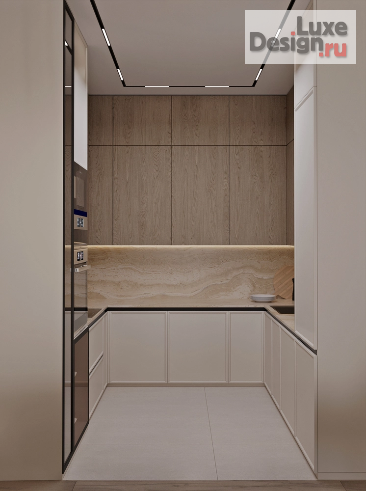 Дизайн интерьера четырехкомнатной квартиры "Квартира 100 м2 в ЖК Таухаус Уфа" (фото 7)