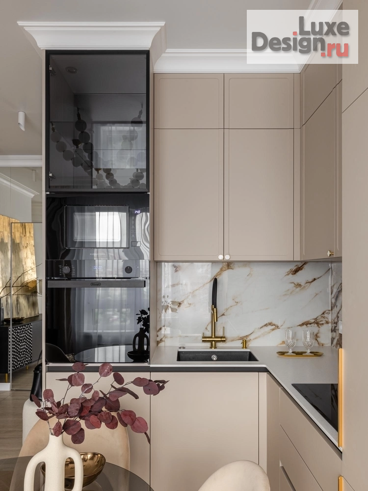 Дизайн интерьера трехкомнатной квартиры "Квартира 65 м2 в ЖК Уникум" (фото 12)