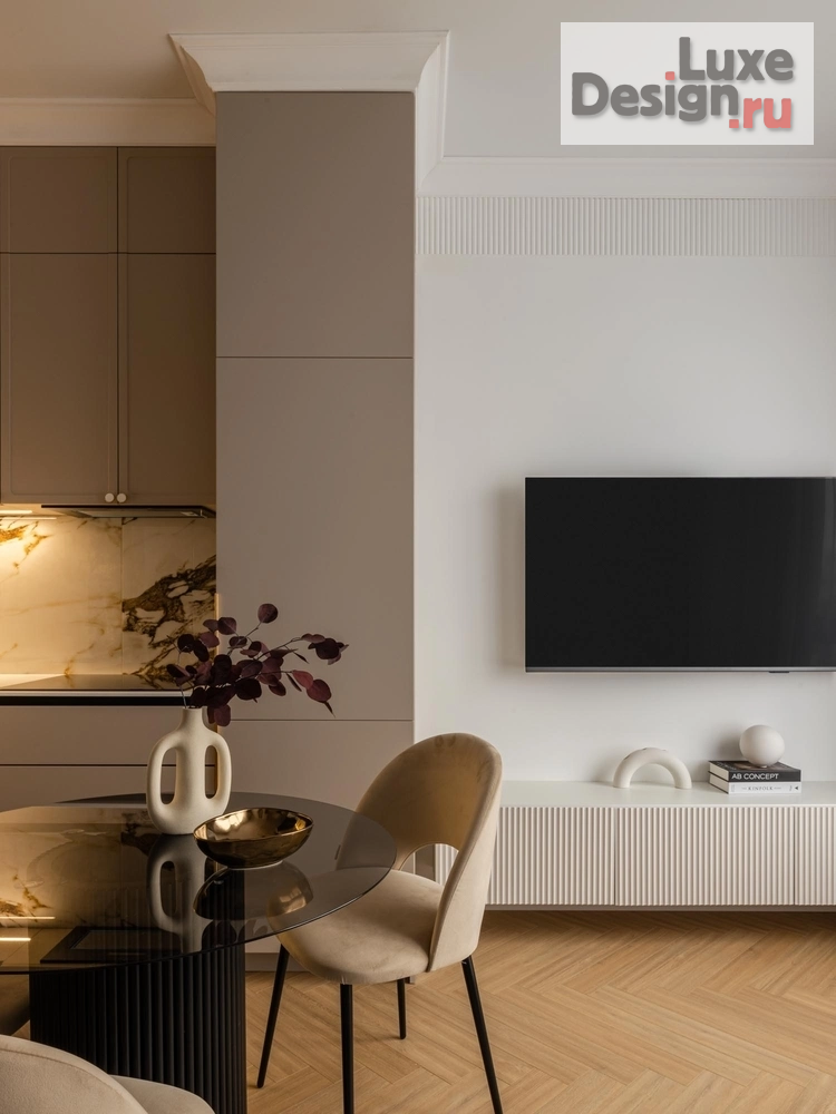 Дизайн интерьера трехкомнатной квартиры "Квартира 65 м2 в ЖК Уникум" (фото 16)