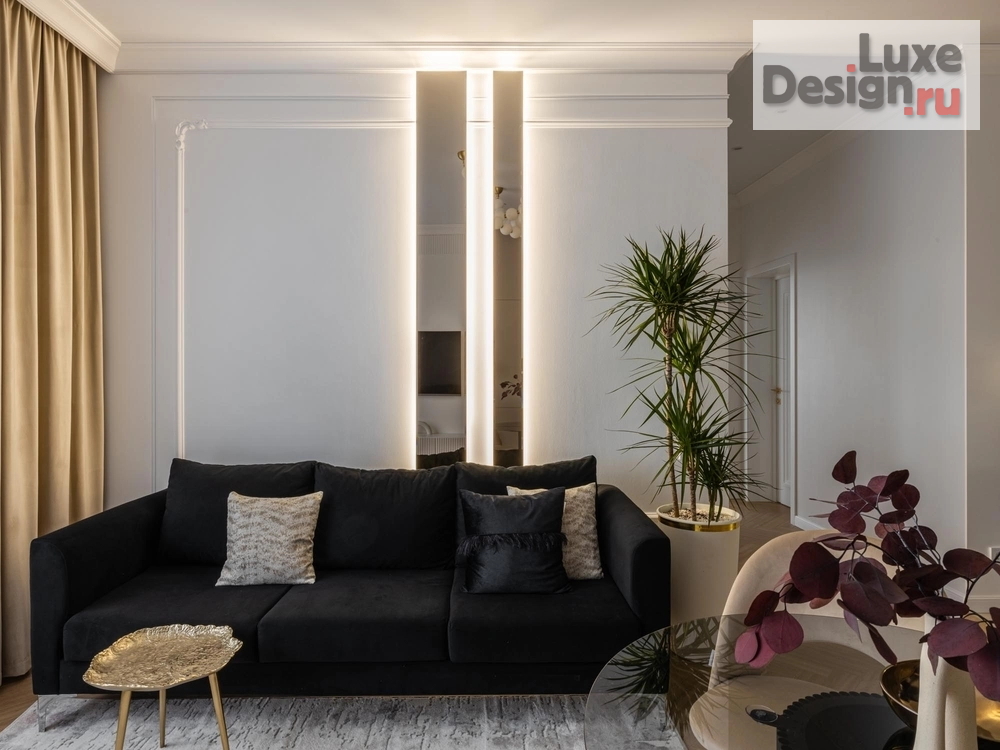 Дизайн интерьера трехкомнатной квартиры "Квартира 65 м2 в ЖК Уникум" (фото 18)