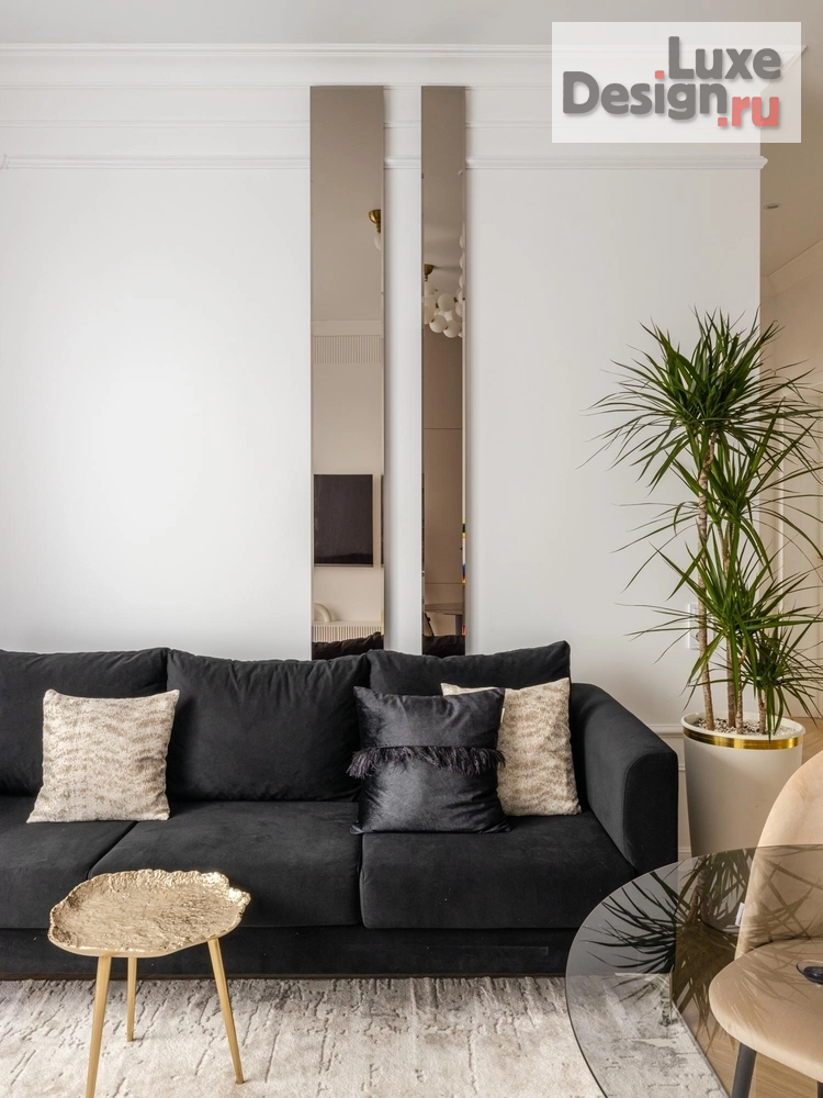 Дизайн интерьера трехкомнатной квартиры "Квартира 65 м2 в ЖК Уникум" (фото 19)