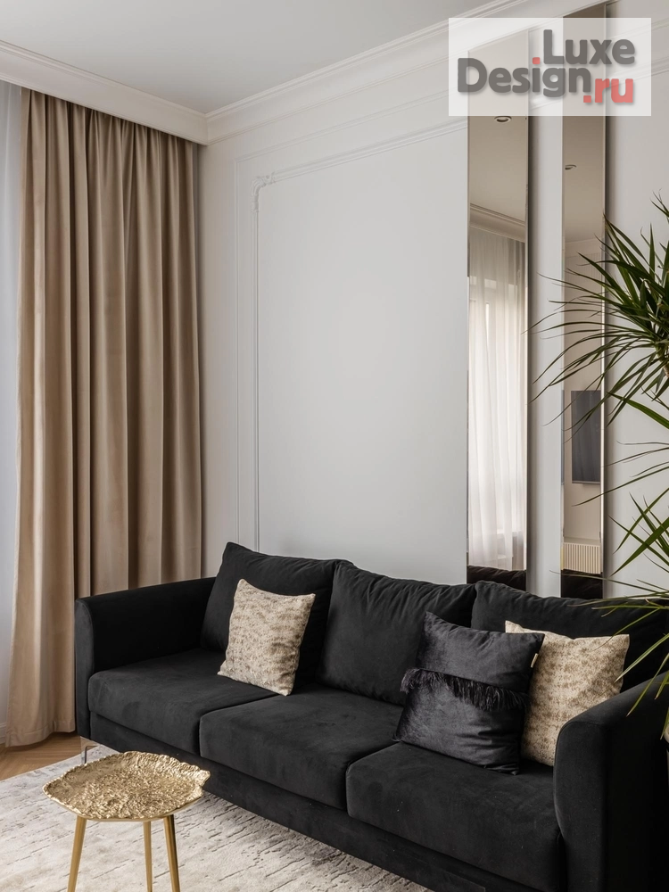 Дизайн интерьера трехкомнатной квартиры "Квартира 65 м2 в ЖК Уникум" (фото 21)