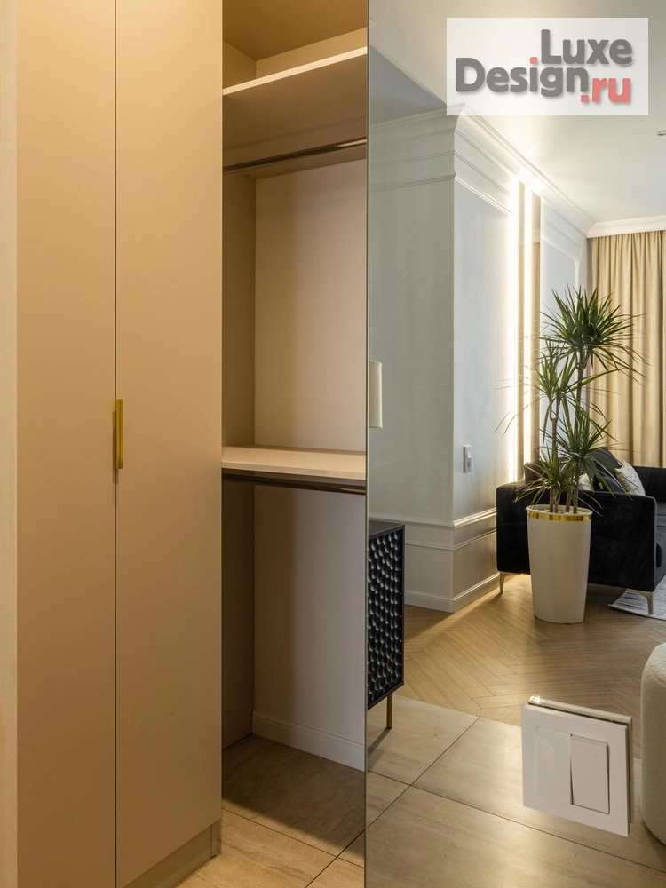 Дизайн интерьера трехкомнатной квартиры "Квартира 65 м2 в ЖК Уникум" (фото 32)