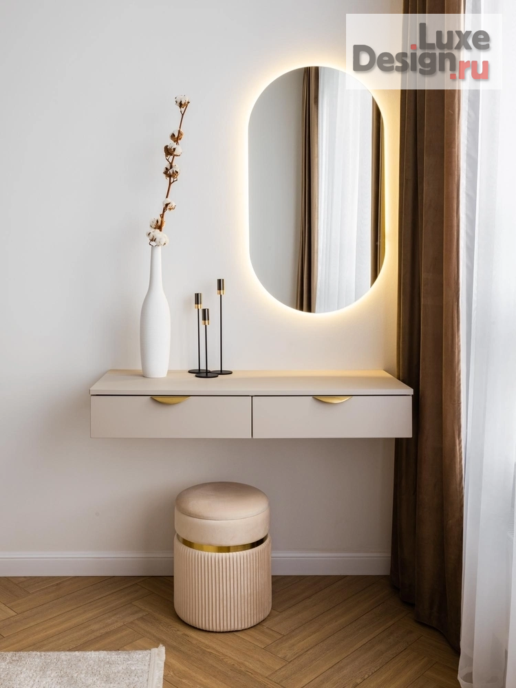 Дизайн интерьера трехкомнатной квартиры "Квартира 65 м2 в ЖК Уникум" (фото 44)