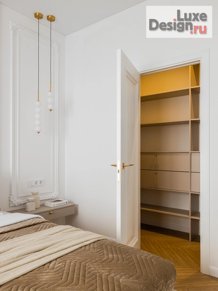 Дизайн интерьера трехкомнатной квартиры "Квартира 65 м2 в ЖК Уникум" (фото 46)