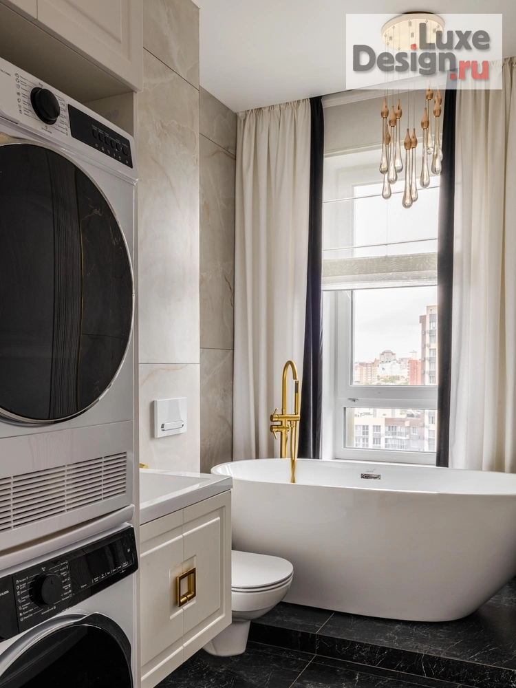 Дизайн интерьера трехкомнатной квартиры "Квартира 65 м2 в ЖК Уникум" (фото 51)