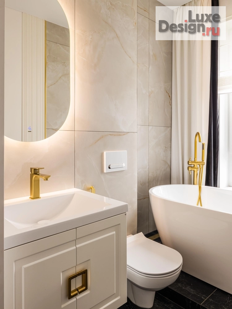 Дизайн интерьера трехкомнатной квартиры "Квартира 65 м2 в ЖК Уникум" (фото 52)