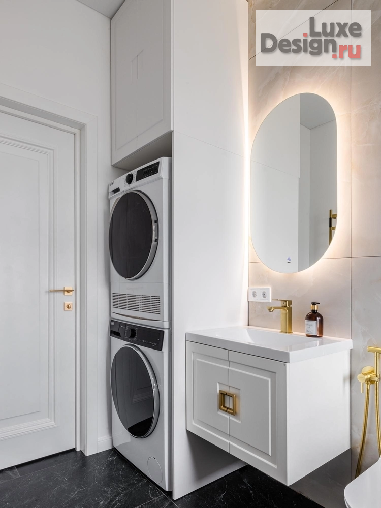 Дизайн интерьера трехкомнатной квартиры "Квартира 65 м2 в ЖК Уникум" (фото 55)