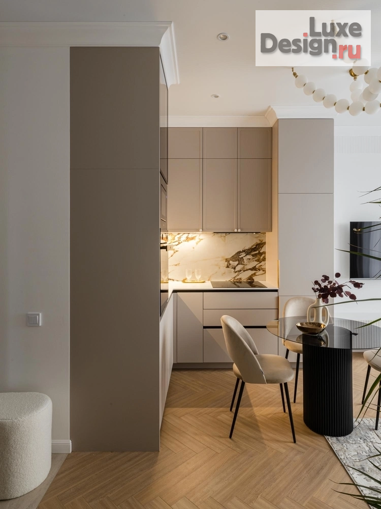 Дизайн интерьера трехкомнатной квартиры "Квартира 65 м2 в ЖК Уникум" (фото 8)