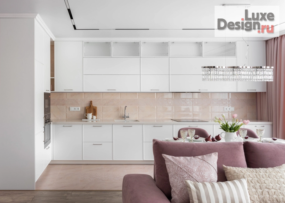 Дизайн интерьера квартиры "ЖК Символ" (фото 2) от дизайнера Стильный Дом - студия интерьерного дизайна Ольги Магановой Дизайн интерьера квартиры "ЖК Символ" (фото 2)