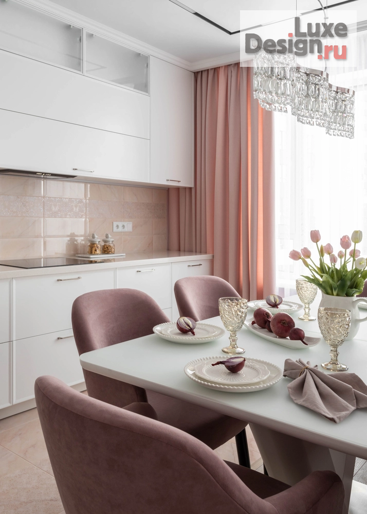 Дизайн интерьера квартиры "ЖК Символ" (фото 3) от дизайнера Стильный Дом - студия интерьерного дизайна Ольги Магановой Дизайн интерьера квартиры "ЖК Символ" (фото 3)