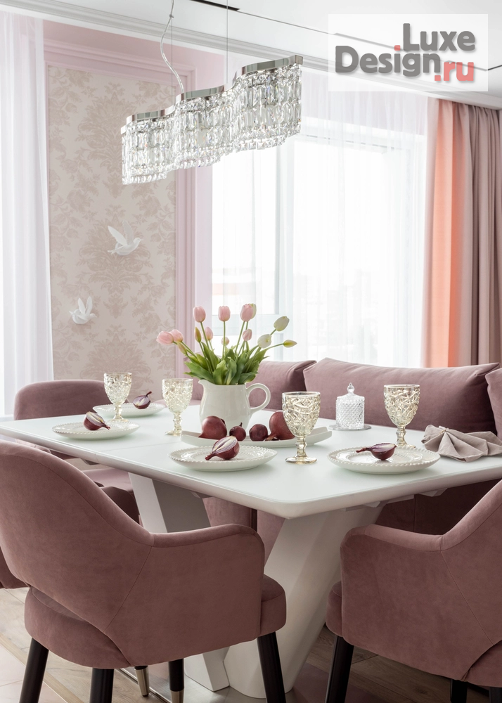 Дизайн интерьера квартиры "ЖК Символ" (фото 4) от дизайнера Стильный Дом - студия интерьерного дизайна Ольги Магановой Дизайн интерьера квартиры "ЖК Символ" (фото 4)