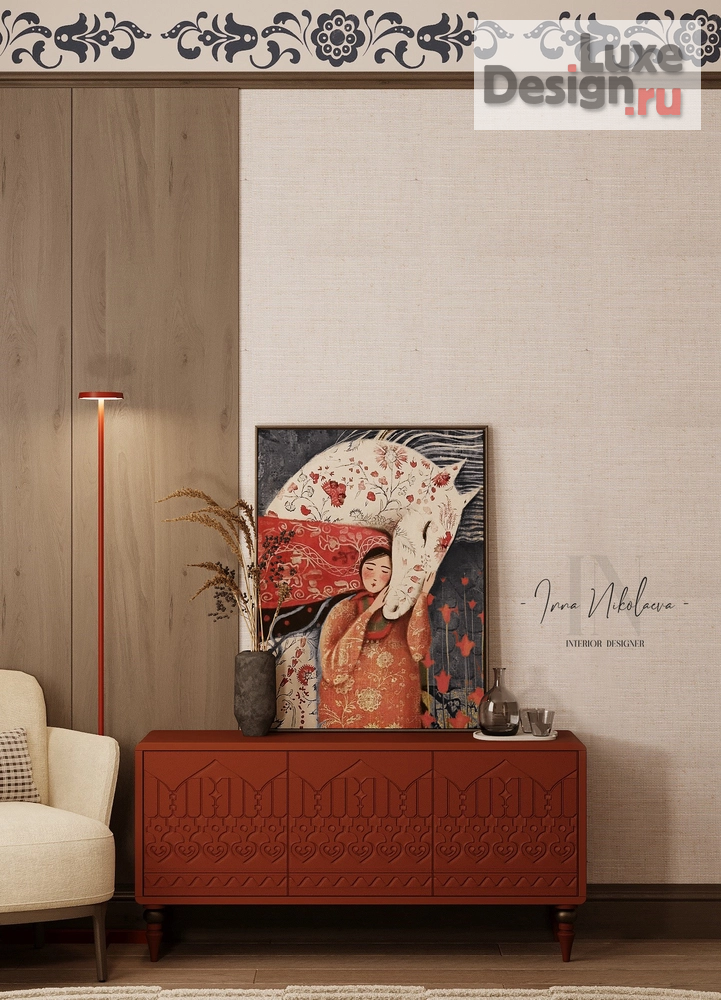 Дизайн интерьера загородного дома "Загородный дом в современном русском стиле" (фото 24)