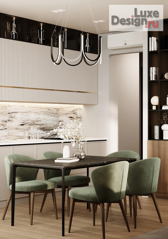 Дизайн интерьера трехкомнатной квартиры "Квартира в ЖК Таухаус г. Уфа" (фото 6)