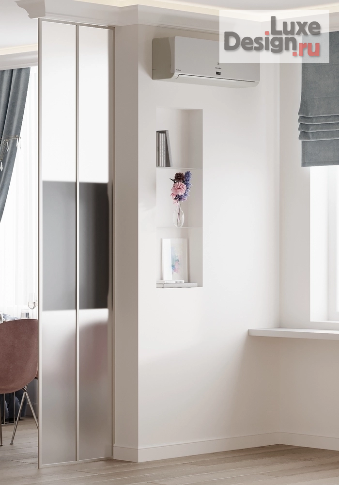 Дизайн интерьера трехкомнатной квартиры "Квартира в современном классическом стиле ЖК Выбор первых" (фото 13)