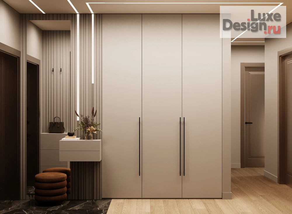 Дизайн интерьера трехкомнатной квартиры "Квартира в ЖК Таухаус г. Уфа" (фото 25)