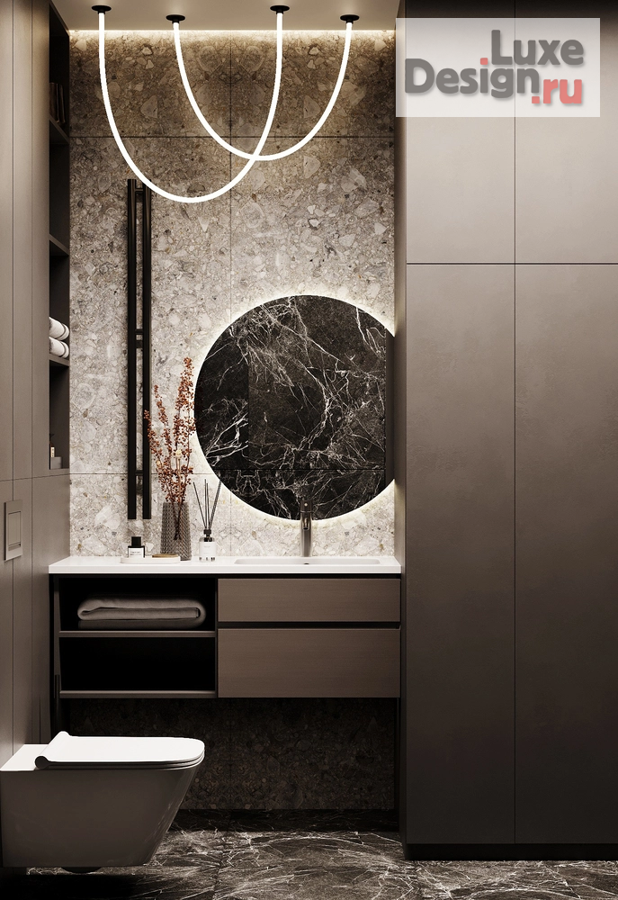 Дизайн интерьера трехкомнатной квартиры "Квартира в ЖК Таухаус г. Уфа" (фото 28)