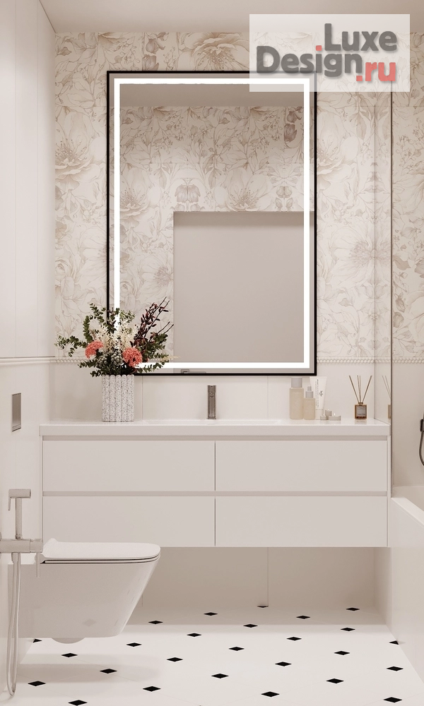 Дизайн интерьера трехкомнатной квартиры "Квартира в современном классическом стиле ЖК Выбор первых" (фото 32)