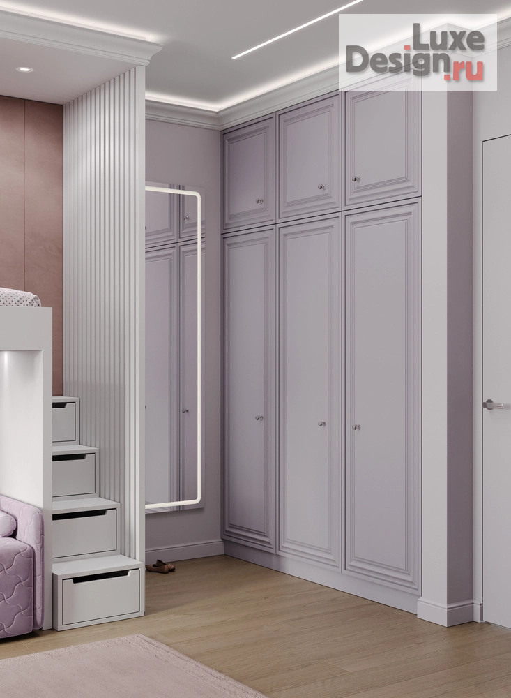 Дизайн интерьера трехкомнатной квартиры "Квартира в современном классическом стиле ЖК Выбор первых" (фото 31)