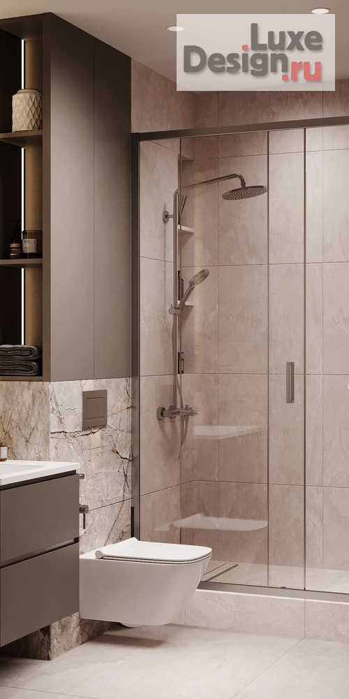 Дизайн интерьера трехкомнатной квартиры "Квартира в ЖК Таухаус г. Уфа" (фото 31)