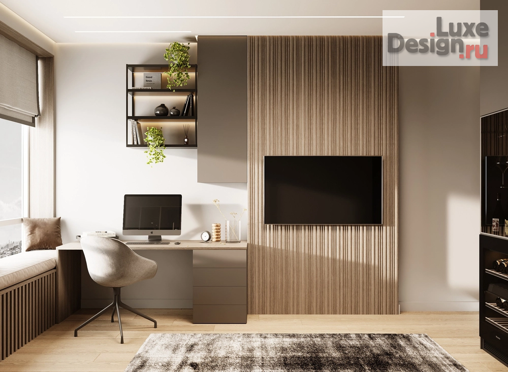 Дизайн интерьера трехкомнатной квартиры "Квартира в ЖК Таухаус г. Уфа" (фото 17)