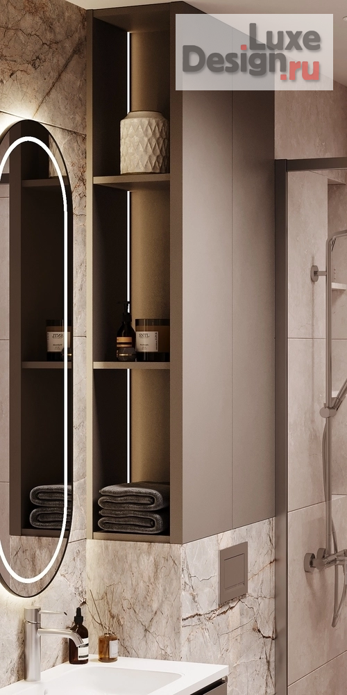 Дизайн интерьера трехкомнатной квартиры "Квартира в ЖК Таухаус г. Уфа" (фото 32)