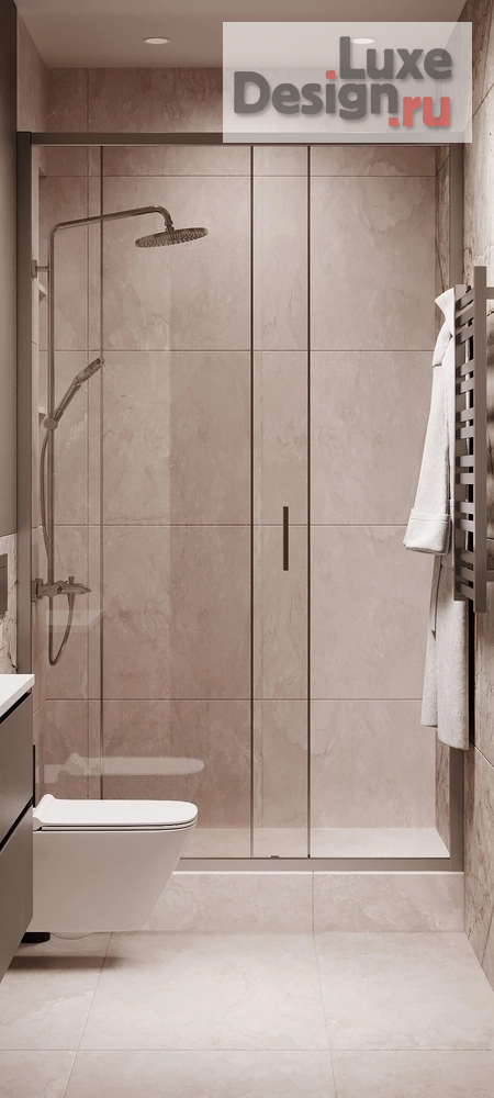 Дизайн интерьера трехкомнатной квартиры "Квартира в ЖК Таухаус г. Уфа" (фото 33)