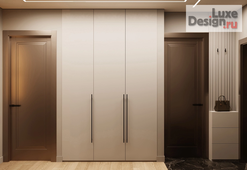 Дизайн интерьера трехкомнатной квартиры "Квартира в ЖК Таухаус г. Уфа" (фото 27)