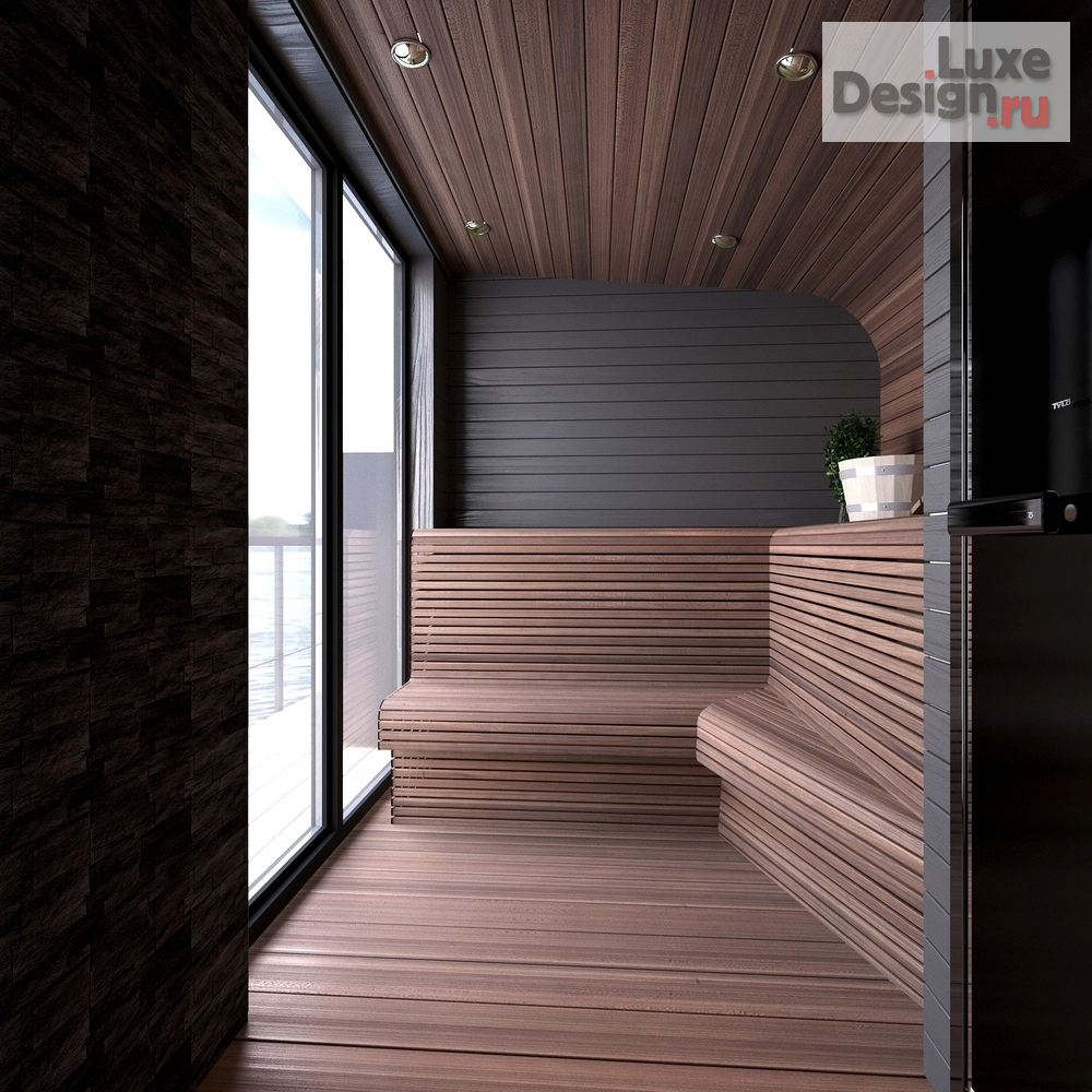 Дизайн интерьера сауны "Баня, парная, New Buro, Седюк Любовь" (фото 3)
