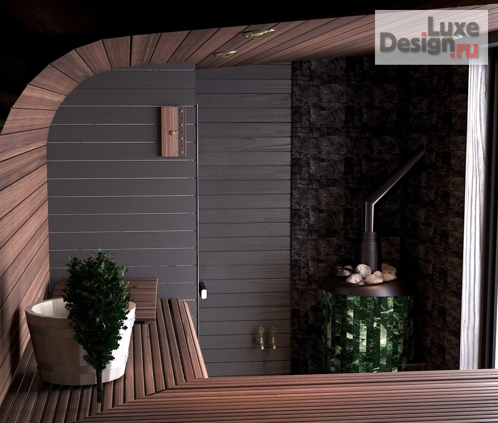Дизайн интерьера сауны "Баня, парная, New Buro, Седюк Любовь" (фото 4)