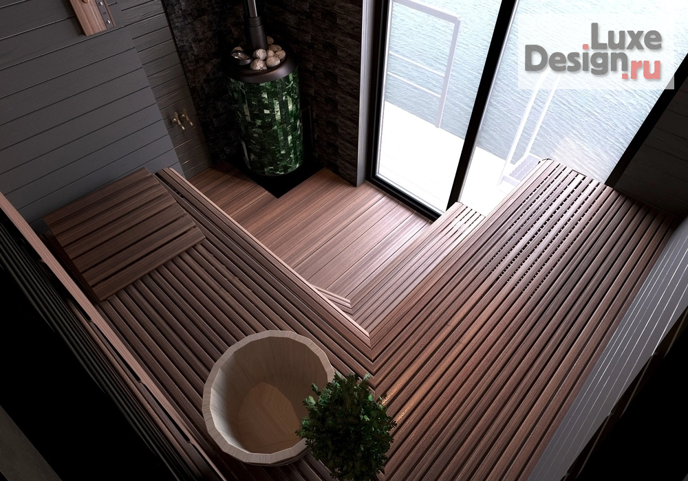 Дизайн интерьера сауны "Баня, парная, New Buro, Седюк Любовь" (фото 5)