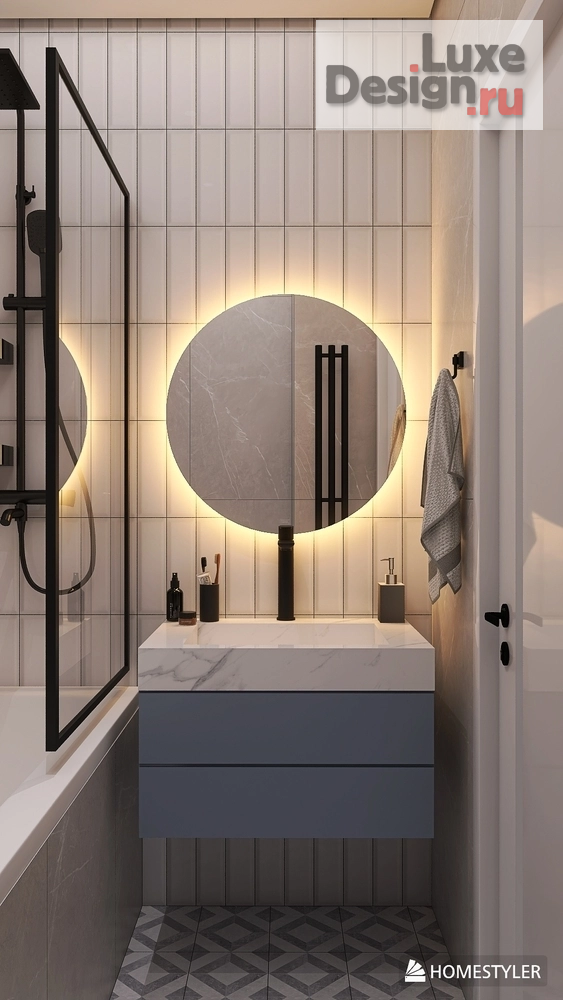 Дизайн интерьера квартиры студии "Студия в ЖК TauHouse г. Уфа" (фото 13)