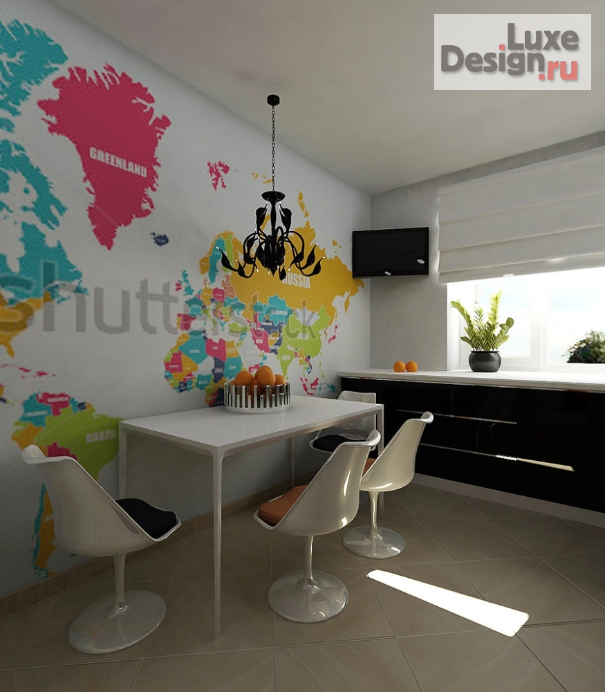 Дизайн интерьера трехкомнатной квартиры "Дизайн квартиры" (фото 10)