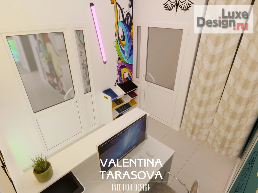 Дизайн интерьера школы "Детская игровая комната" (фото 7)