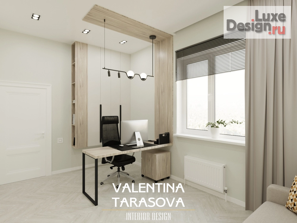 Дизайн интерьера кабинета "Кабинет " (фото 1)