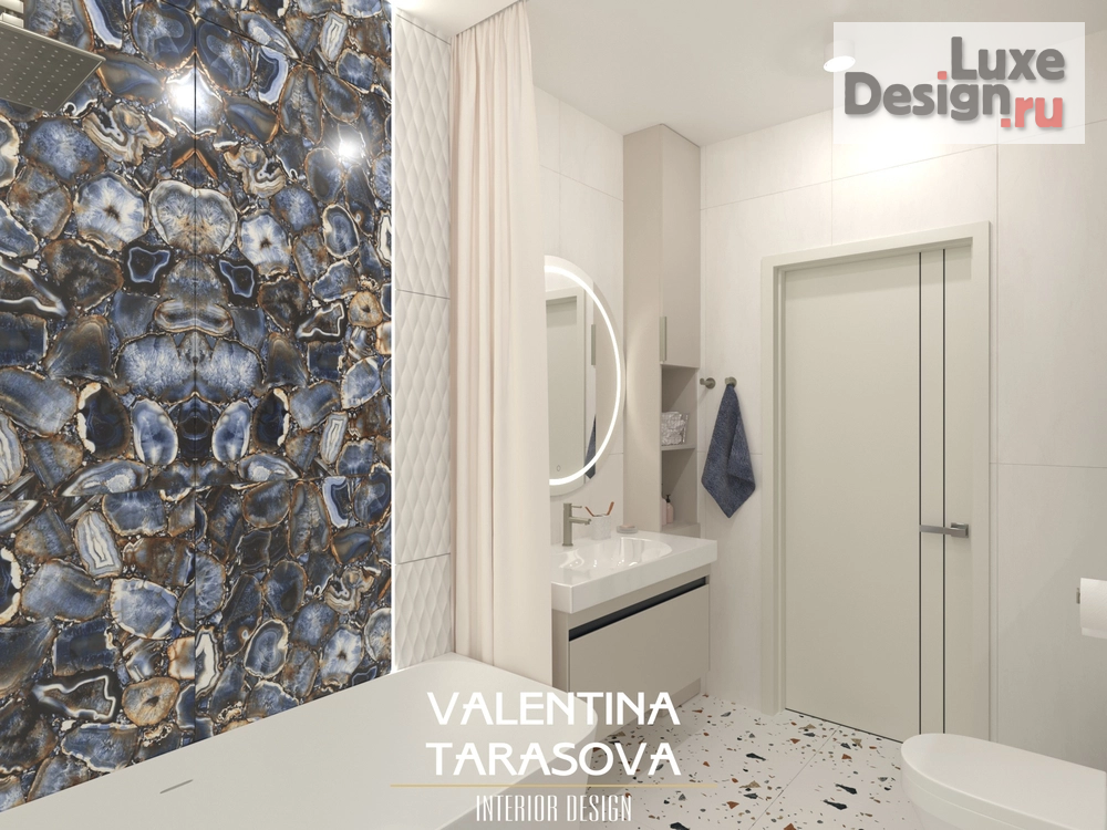 дизайн интерьера санузла "САнузел в частном доме" (фото 2)