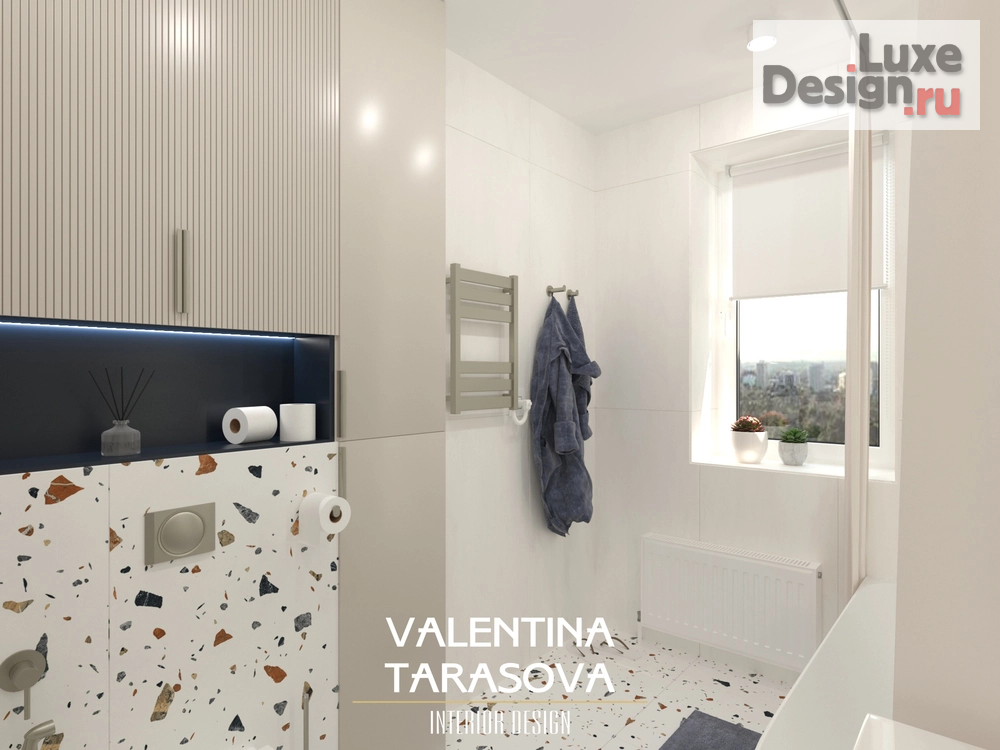 дизайн интерьера санузла "САнузел в частном доме" (фото 5)