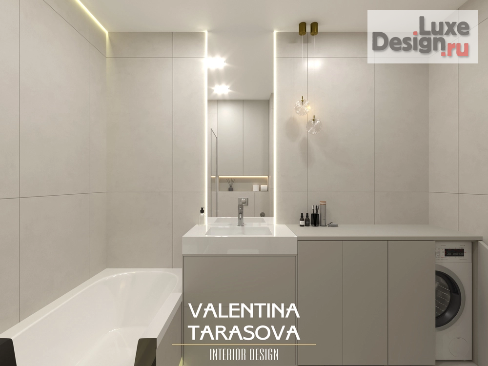 дизайн интерьера санузла "Санузел" (фото 5)