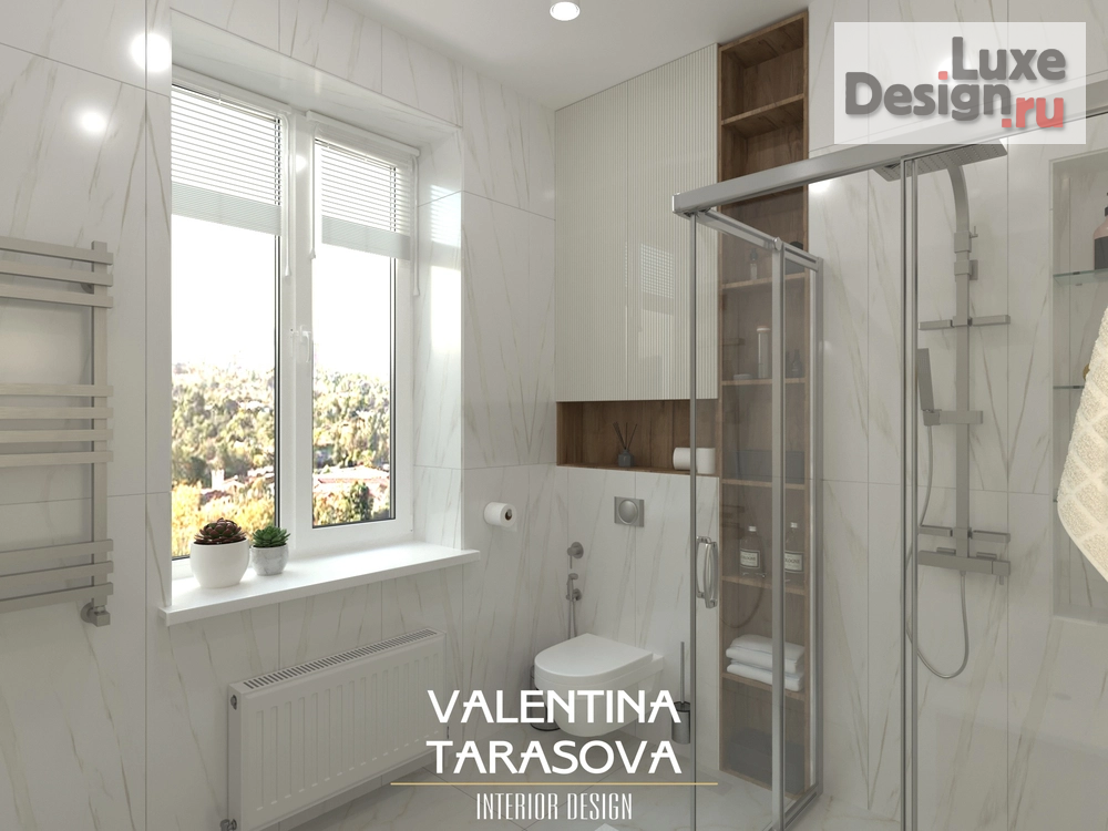 дизайн интерьера санузла "Санузел" (фото 2)