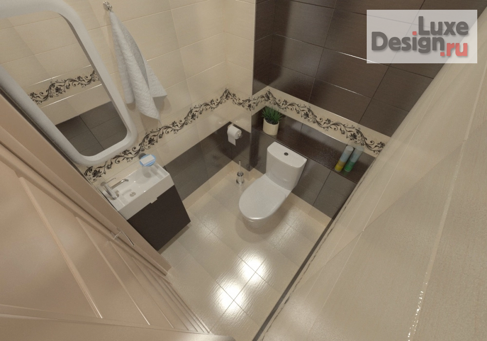 Дизайн интерьера двухкомнатной квартиры "Двухкомнатная квартира в Уфе" (фото 6)