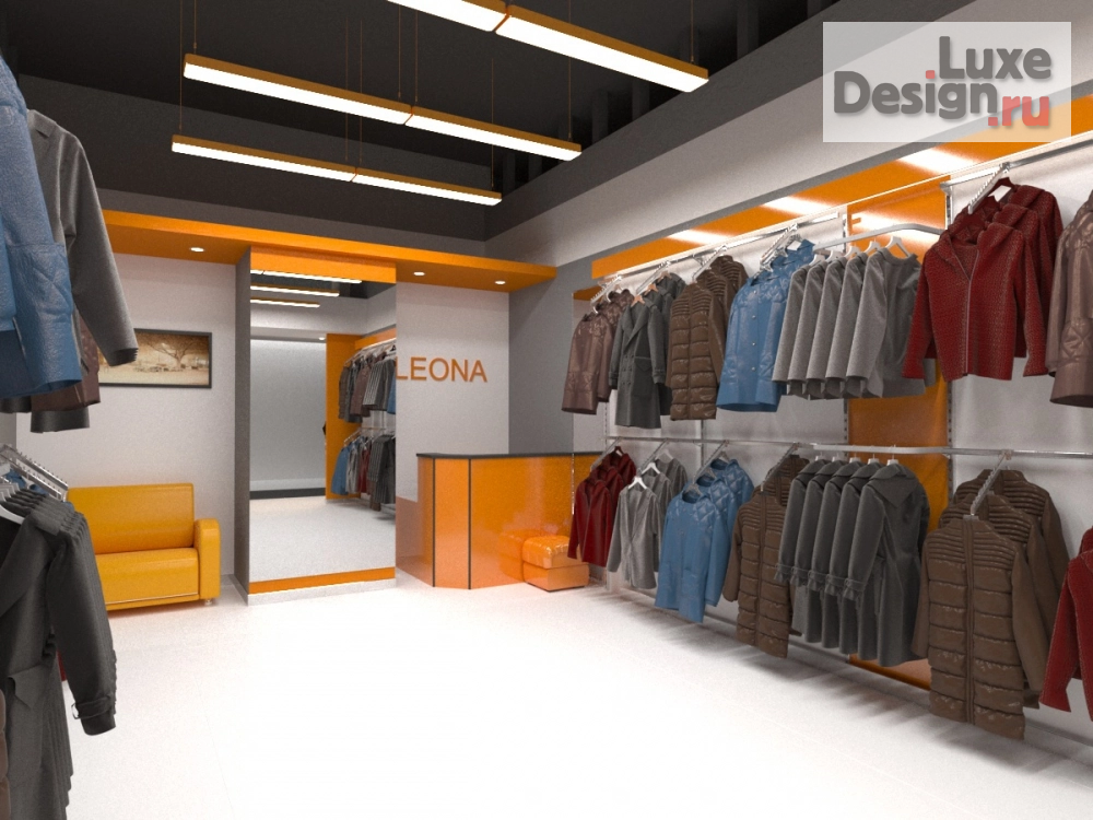 Дизайн интерьера бутика "Бутик в ТЦ СитиМолл" (фото 3)