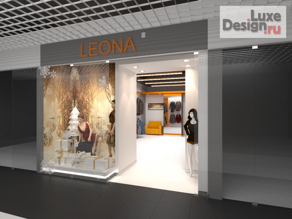 Дизайн интерьера бутика "Бутик в ТЦ СитиМолл" (фото 4)