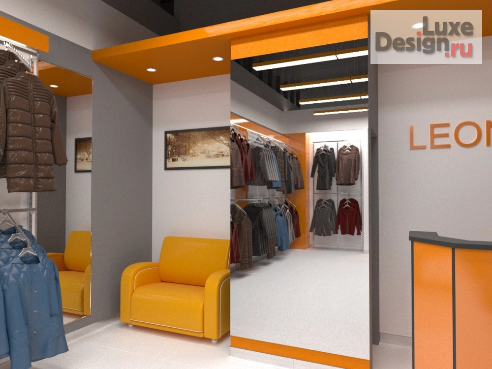 Дизайн интерьера бутика "Бутик в ТЦ СитиМолл" (фото 5)