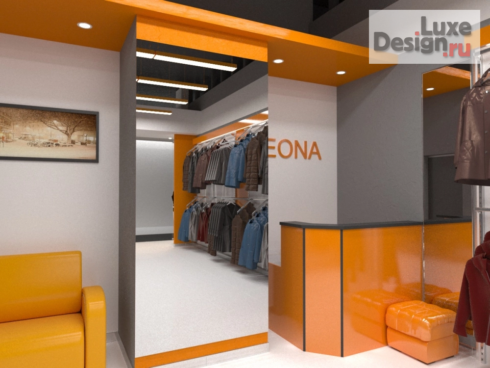 Дизайн интерьера бутика "Бутик в ТЦ СитиМолл" (фото 6)