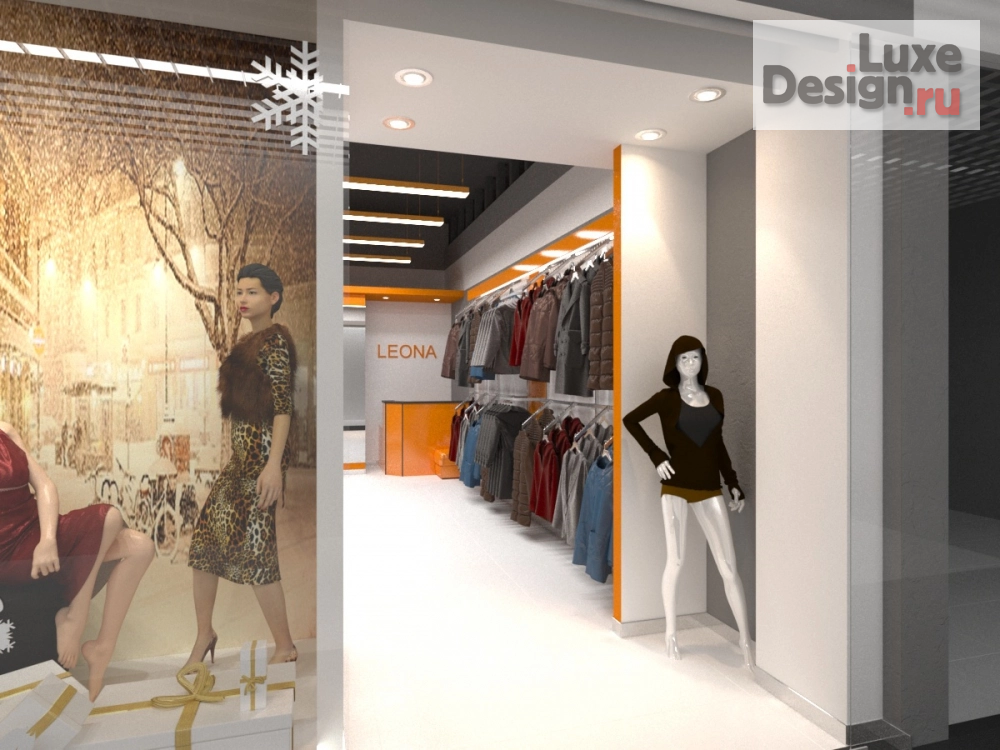 Дизайн интерьера бутика "Бутик в ТЦ СитиМолл" (фото 7)