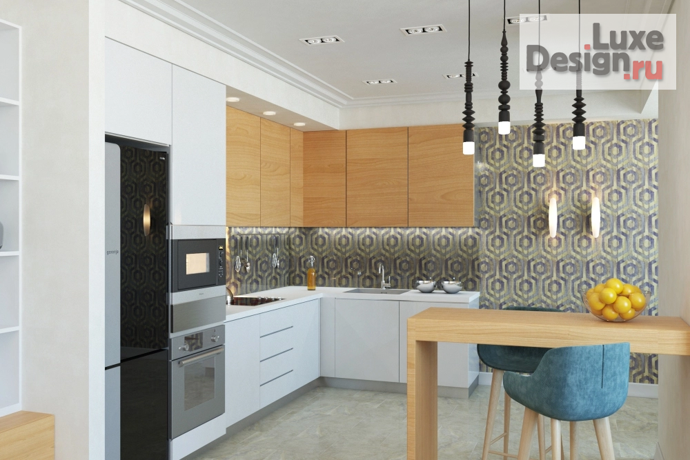 Дизайн интерьера квартиры "Проект квартиры в ЖК Уфимский Кремль" (фото 2)