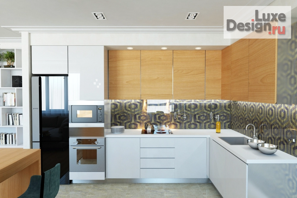 Дизайн интерьера квартиры "Проект квартиры в ЖК Уфимский Кремль" (фото 3)