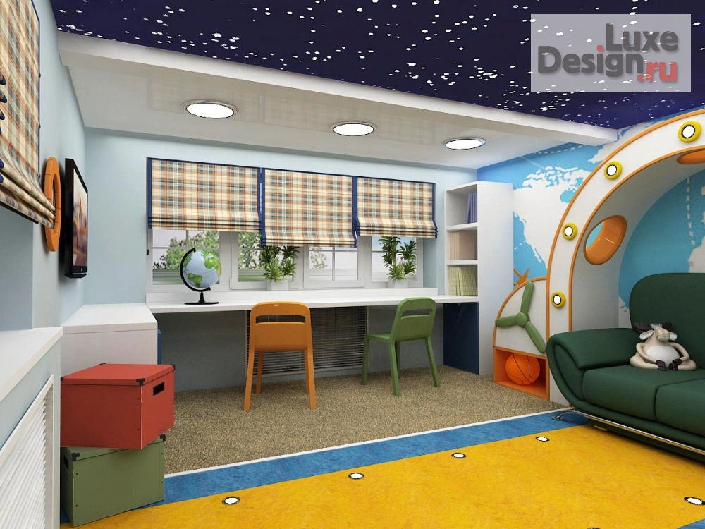 Дизайн интерьера детской "Дизайн детской комнаты" (фото 1)