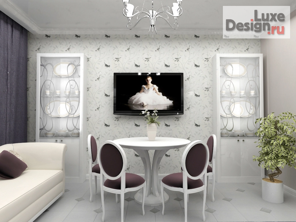 Дизайн интерьера кухни "Проект кухни в стиле Неоклассика" (фото 2)